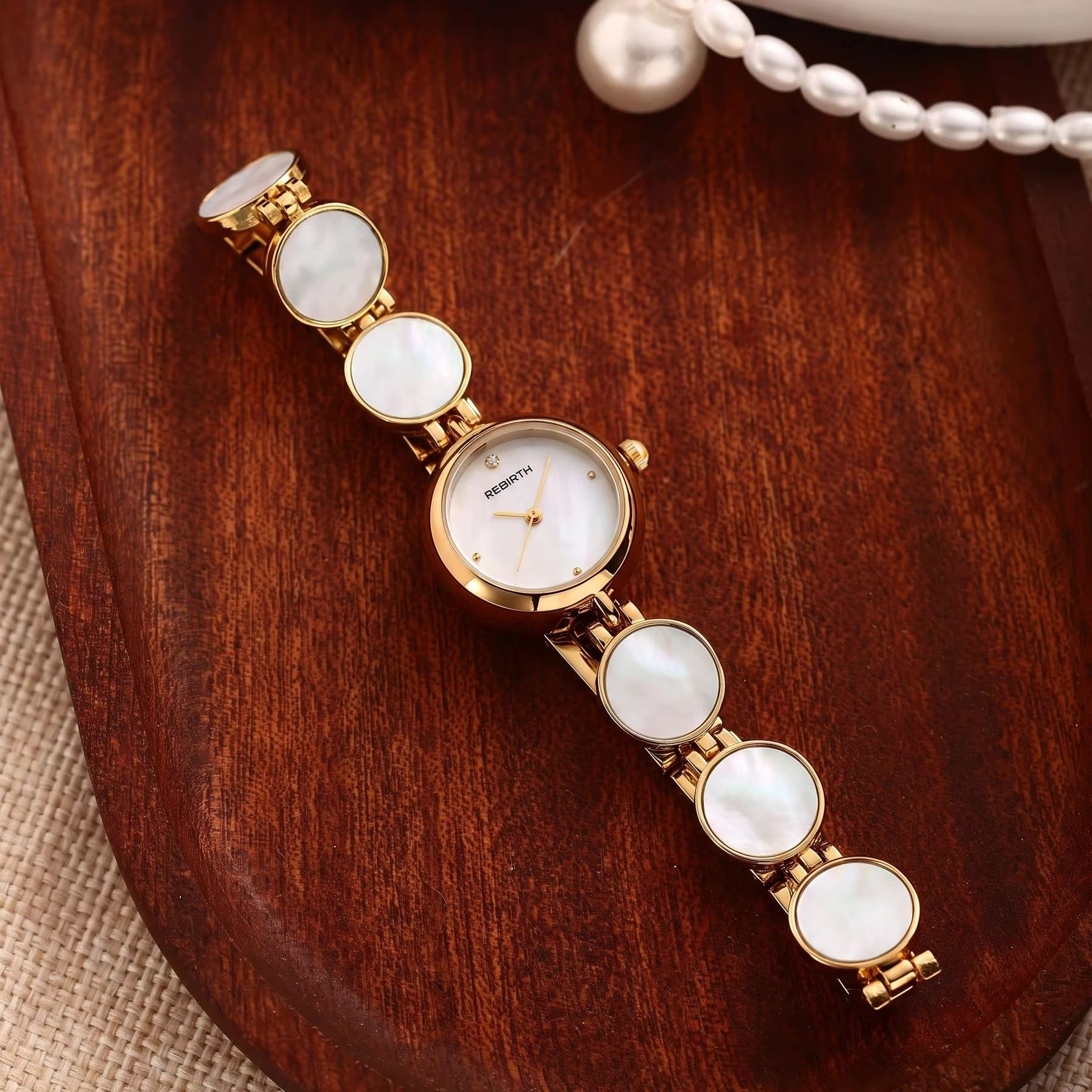Jewelry Diamond Watches - Lekki luksusowy damski zegarek kwarcowy z