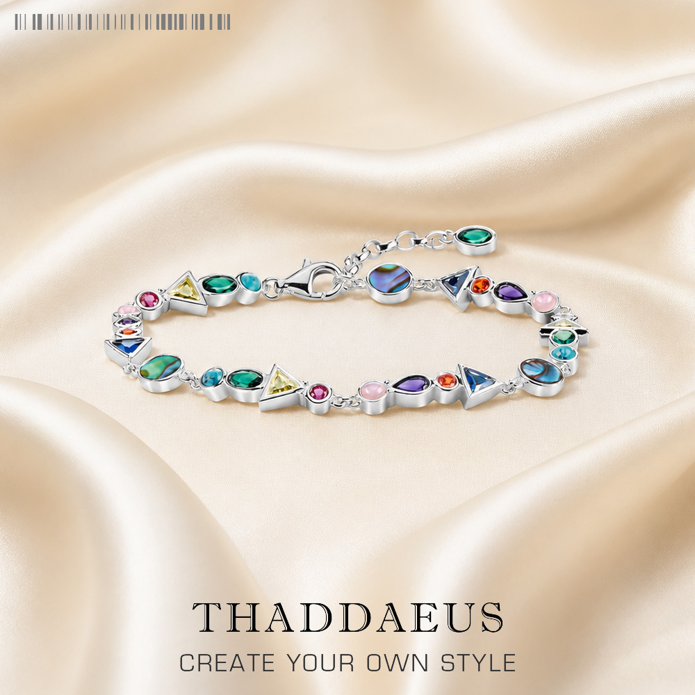 Paradise Jewelry & Watches Llc Miami - Bransoletki Paradise Journey Nowy kolorowy łańcuszek