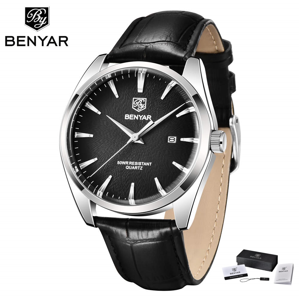Jewelry Inspired Watches - Benyar 5163 Luksusowe zegarki wojskowe topowej