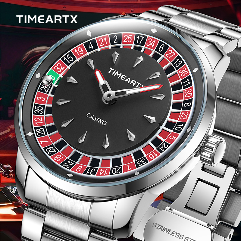 Jewelry Inspired Watches - Zegarki kwarcowe TIMEARTX, nowe, luksusowe, męskie,