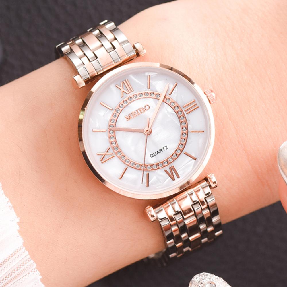 Jewelry Diamond Watches - Luksusowe kryształowe damskie zegarki na bransoletce
