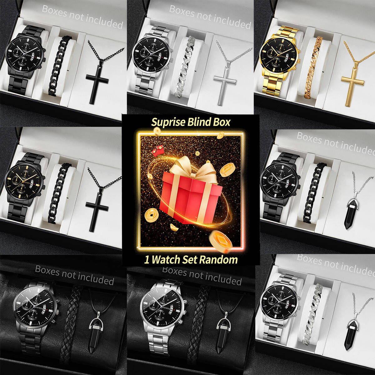 Jewelry For Watches - Zegarek niespodzianka w pudełku - 3