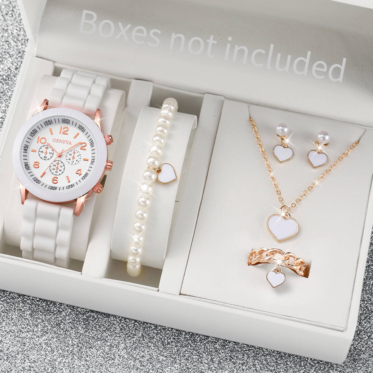 Mystery Jewelry Jar Watches - 5/6 szt. Modny Zestaw Damskich Zegarków