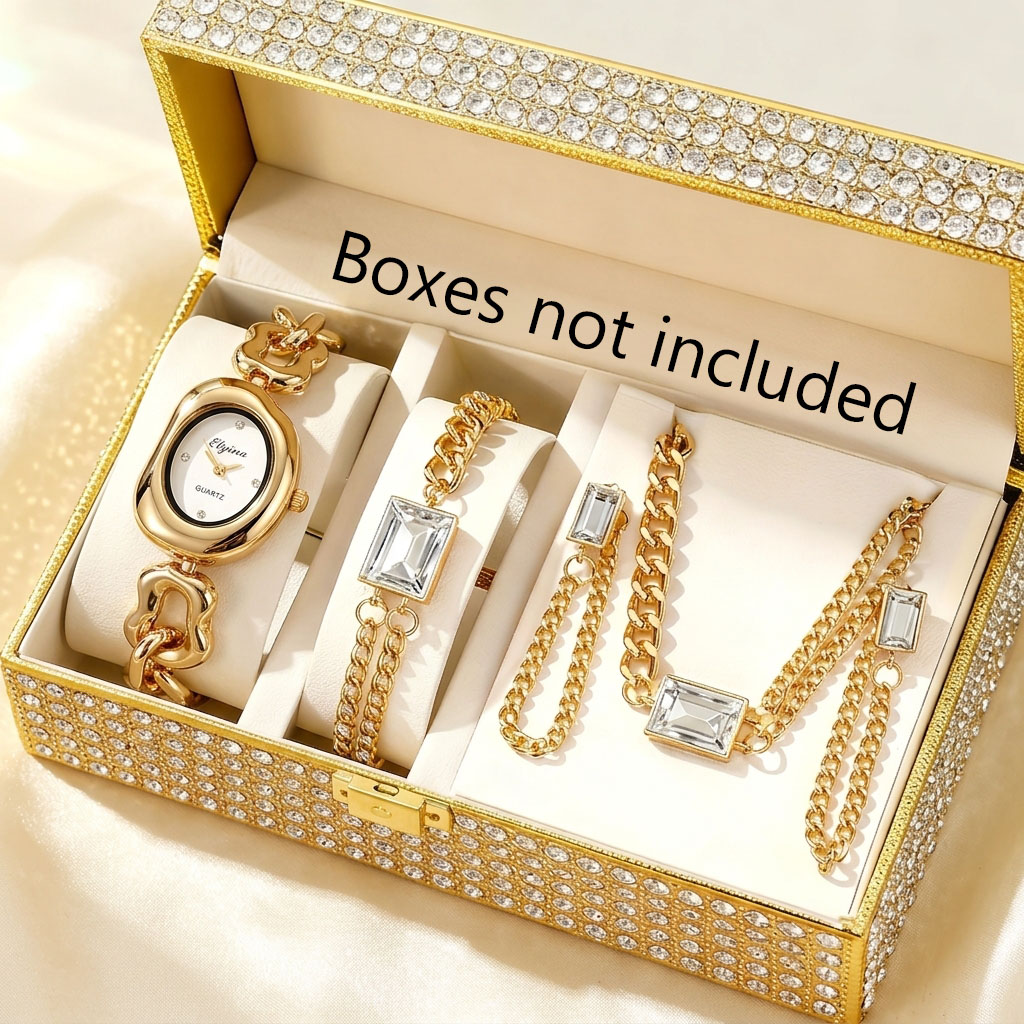 Mystery Jewelry Jar Watches - 5 szt. modnych, nieregularnych damskich zegarków