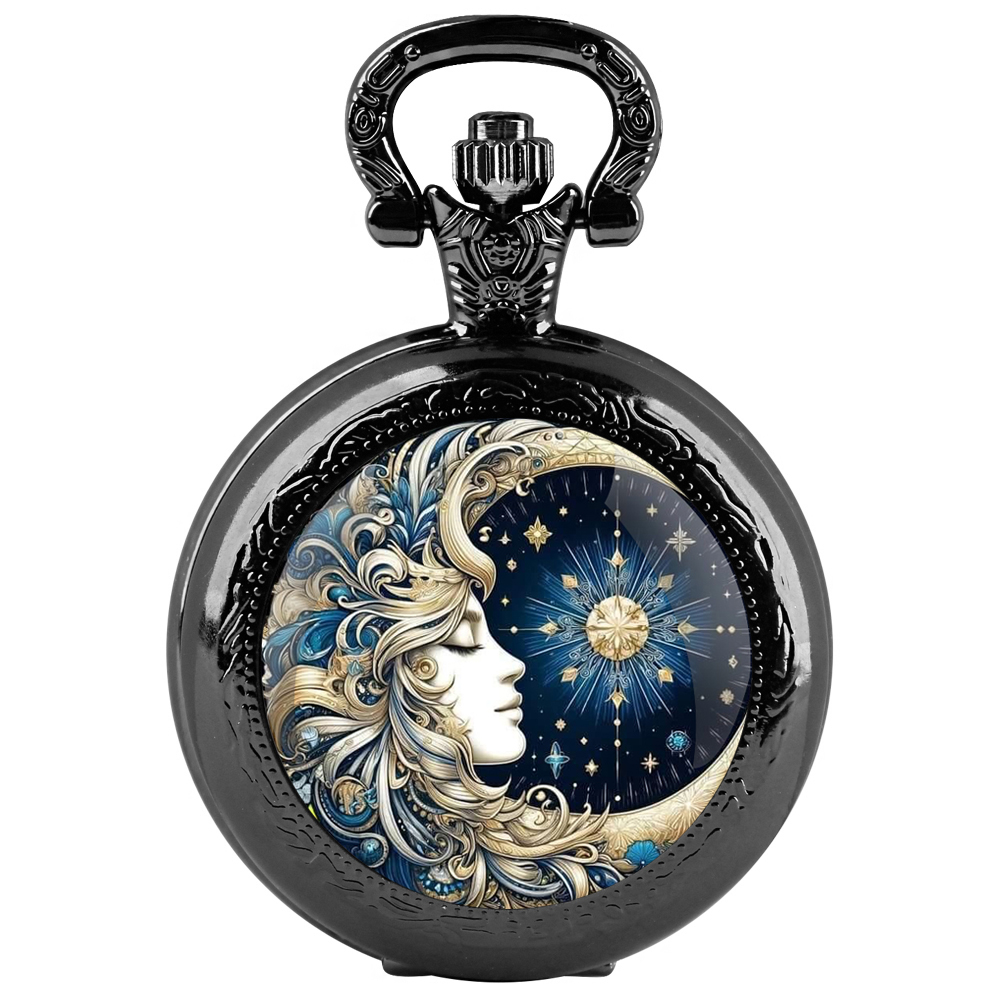 Jewelry Watches For Kids - Zegarek kieszonkowy kwarcowy Bogini Słońca i