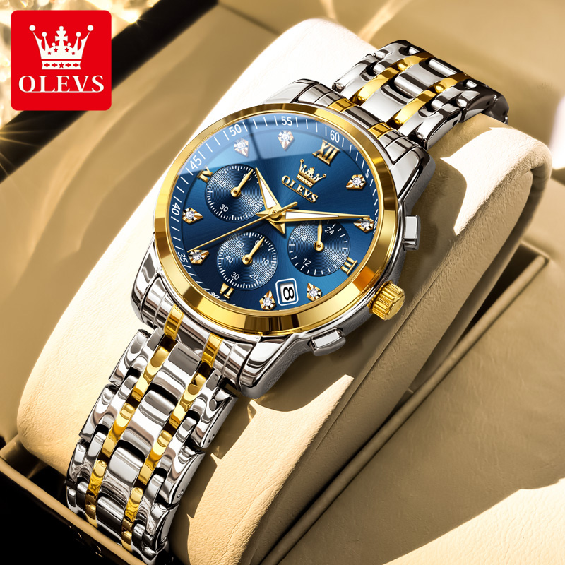 Zegarek damski OLEVS luksusowe – Jewelry Diamond Watches recenzja i cena