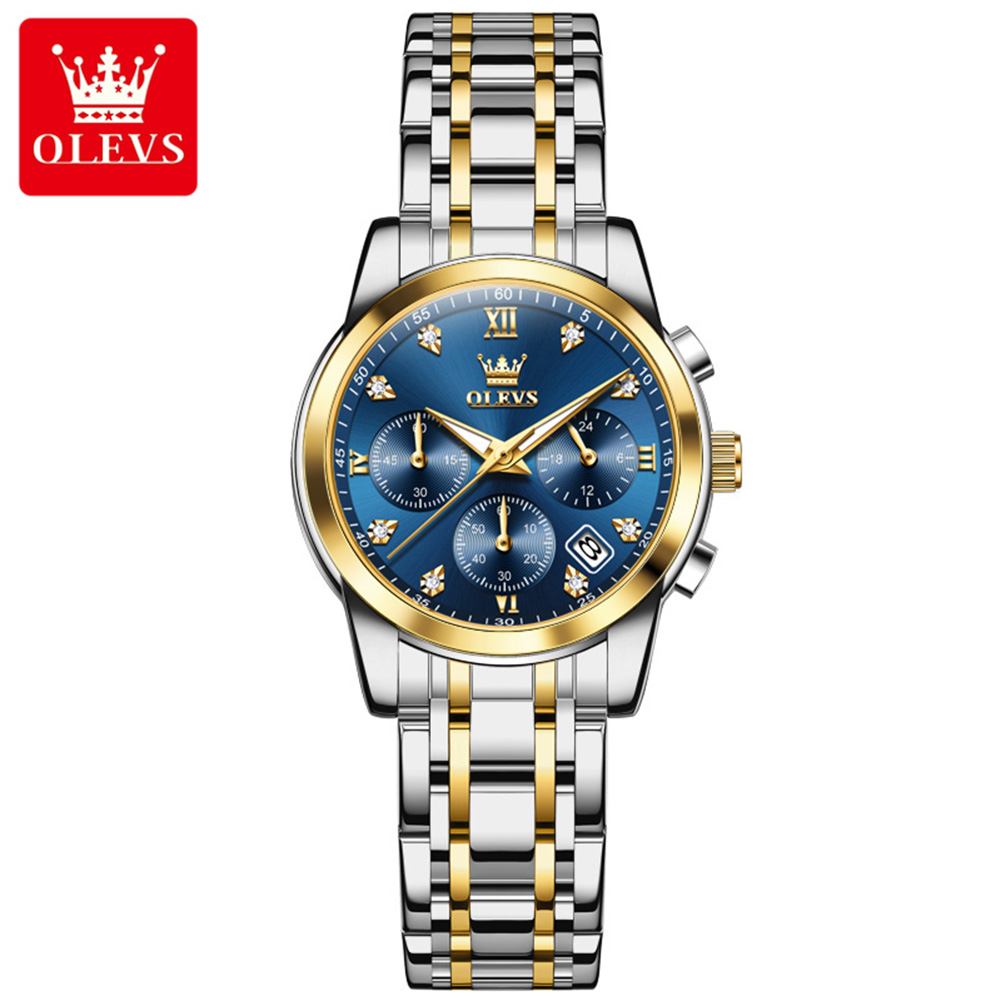 Zegarek damski OLEVS luksusowe – Jewelry Diamond Watches recenzja i cena