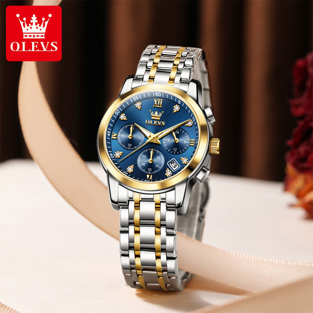 Zegarek damski OLEVS luksusowe – Jewelry Diamond Watches recenzja i cena