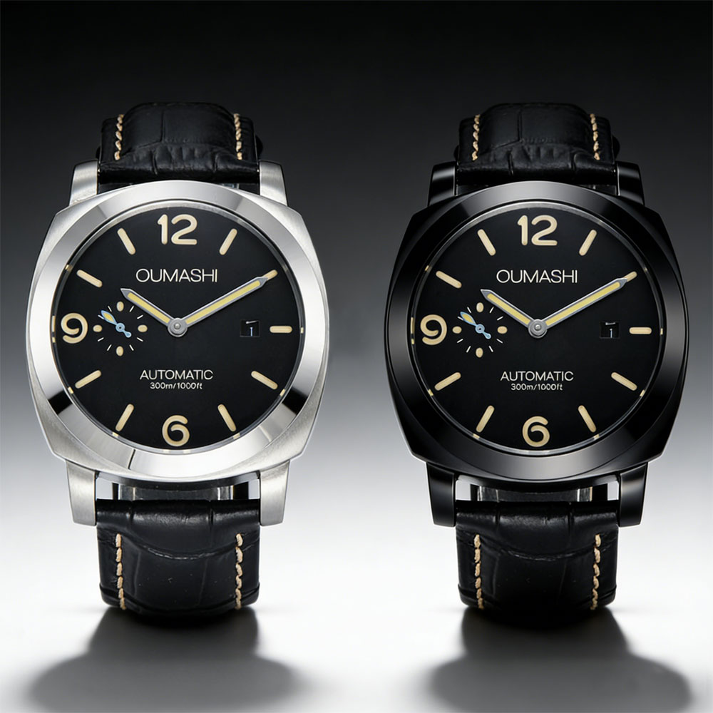 Zegarek męski 44mm, mechanizm  – Jewelry For Watches recenzja i cena