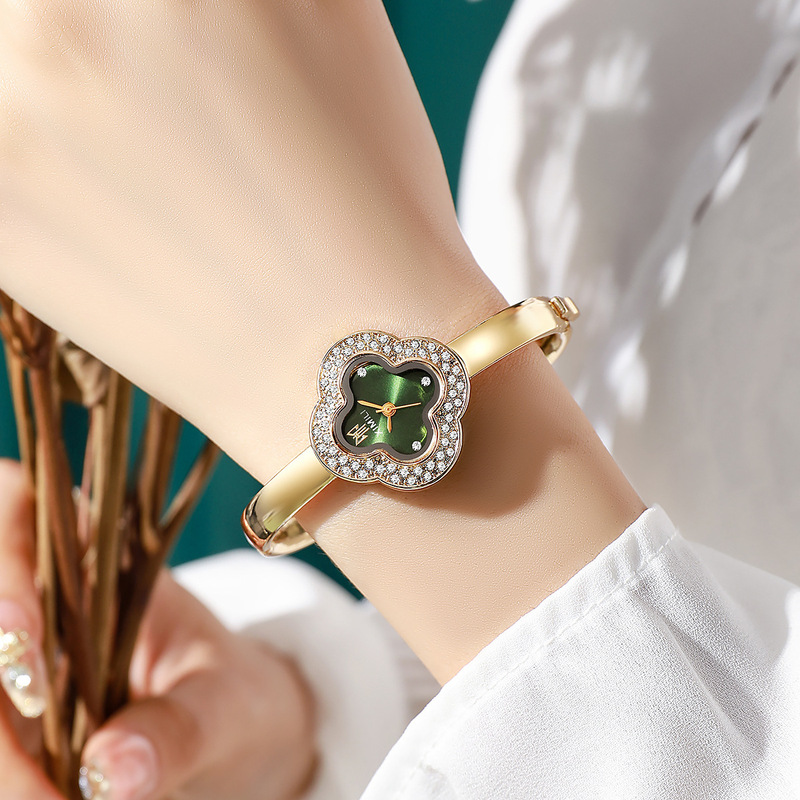 Damski luksusowy zegarek kwarc – Jewelry Diamond Watches recenzja i cena