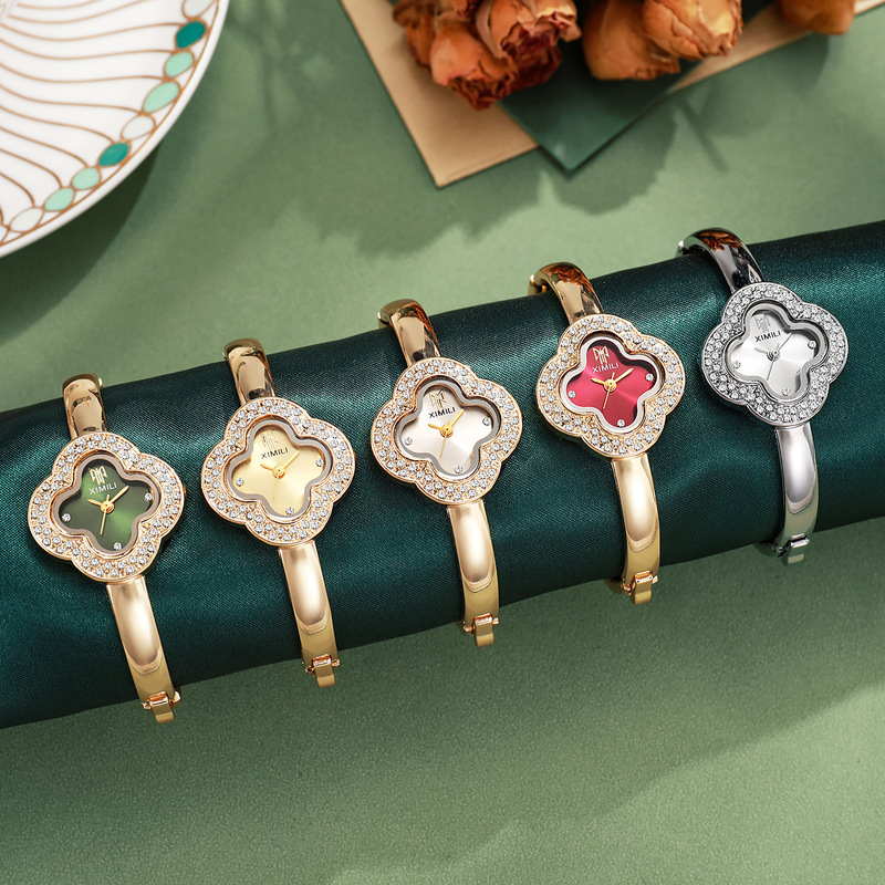 Damski luksusowy zegarek kwarc – Jewelry Diamond Watches recenzja i cena