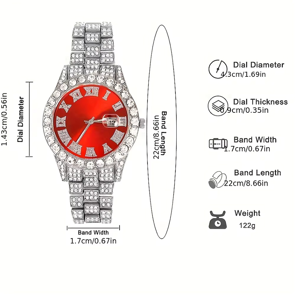 Kolor srebrny kubański zegarek – Jewelry Watches For Kids recenzja i cena