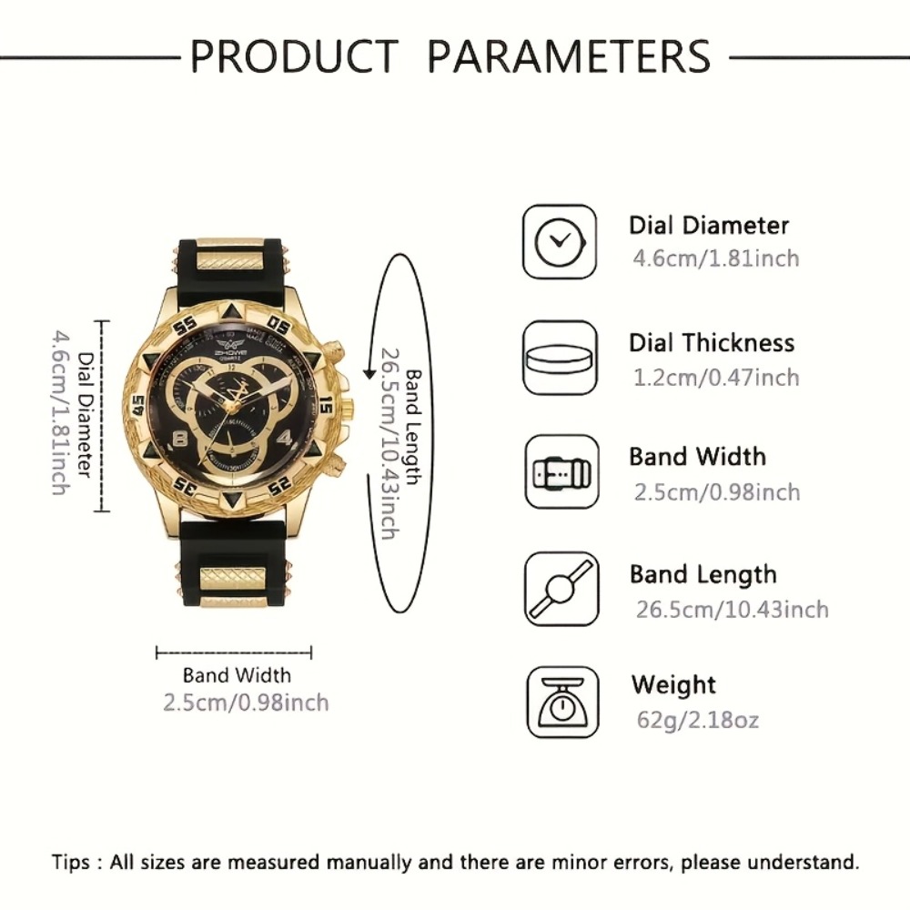 4-częściowy luksusowy zestaw m – Mystery Jewelry Jar Watches recenzja i cena