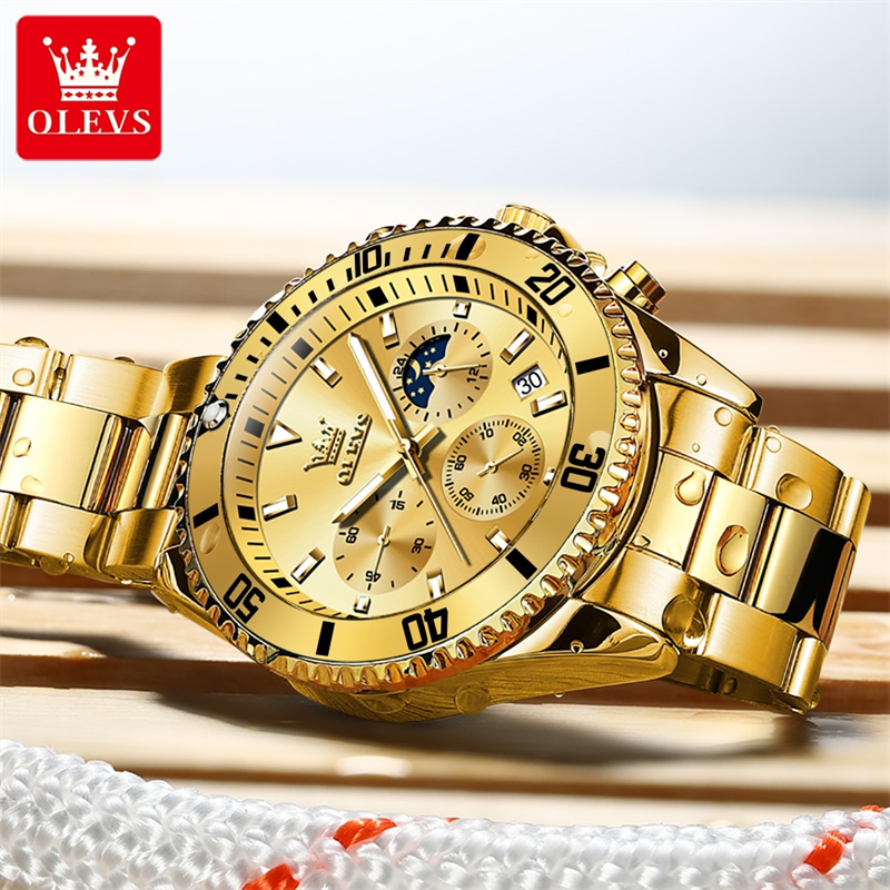 OLEVS zegarek męski Top marka  – Jewelry Inspired Watches recenzja i cena