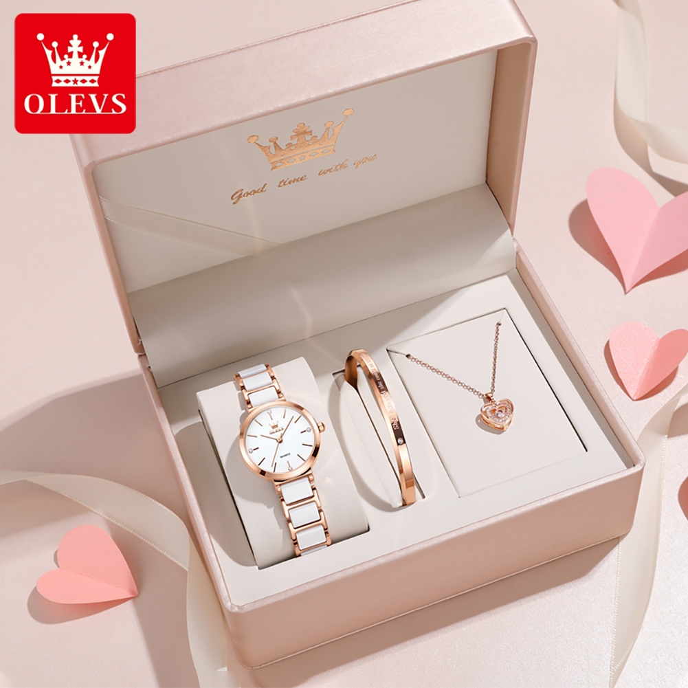 OLEVS Damski Zegarek 5877 Luks – Jewelry For Watches recenzja i cena