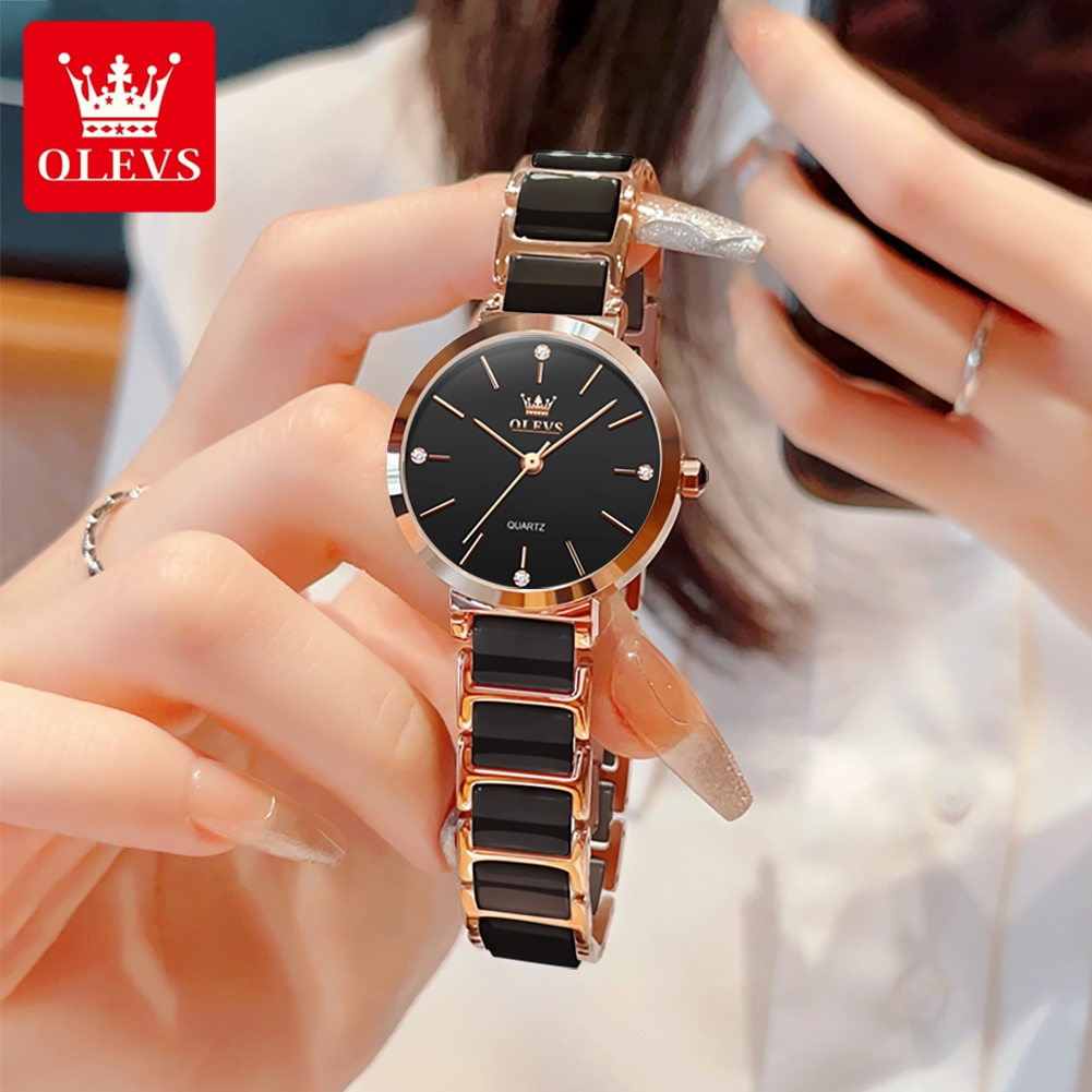 OLEVS Damski Zegarek 5877 Luks – Jewelry For Watches recenzja i cena