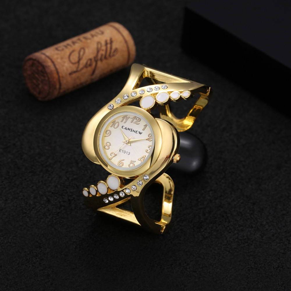 Luksusowa złota bransoletka ze – Jewelry Diamond Watches recenzja i cena