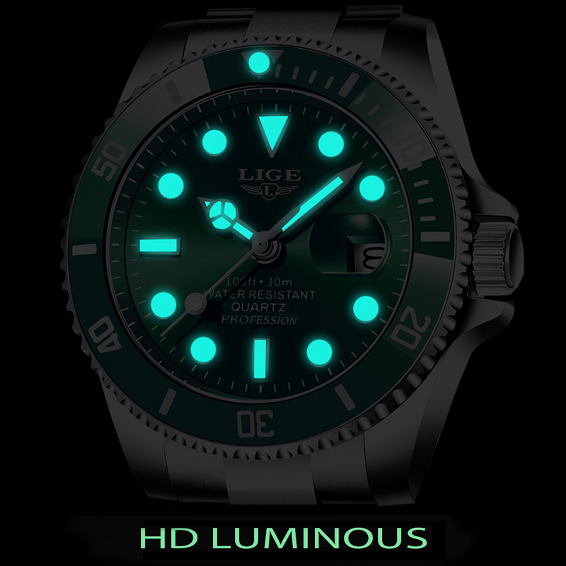 LIGE Top marka luksusowa moda  – Jewelry Inspired Watches recenzja i cena