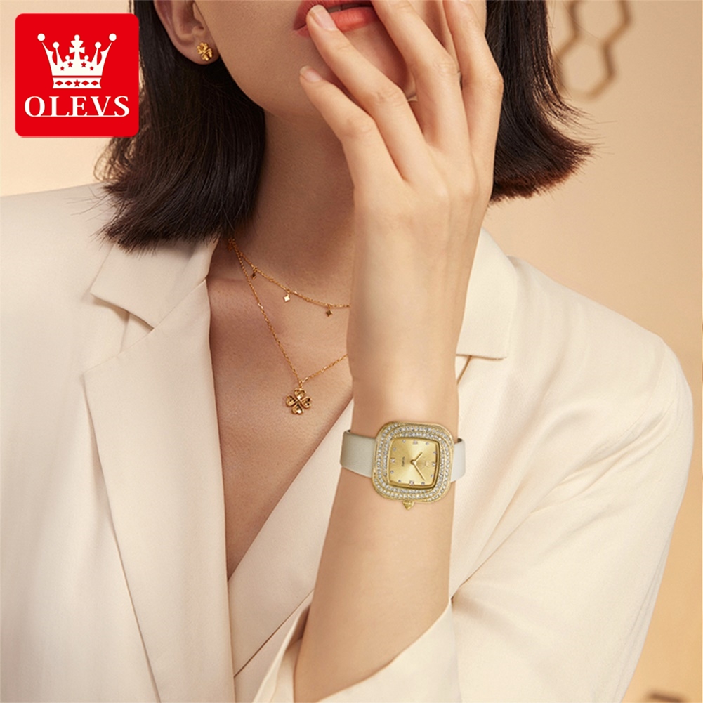 OLEVS Modny Damski Zegarek Kwa – Jewelry Diamond Watches recenzja i cena