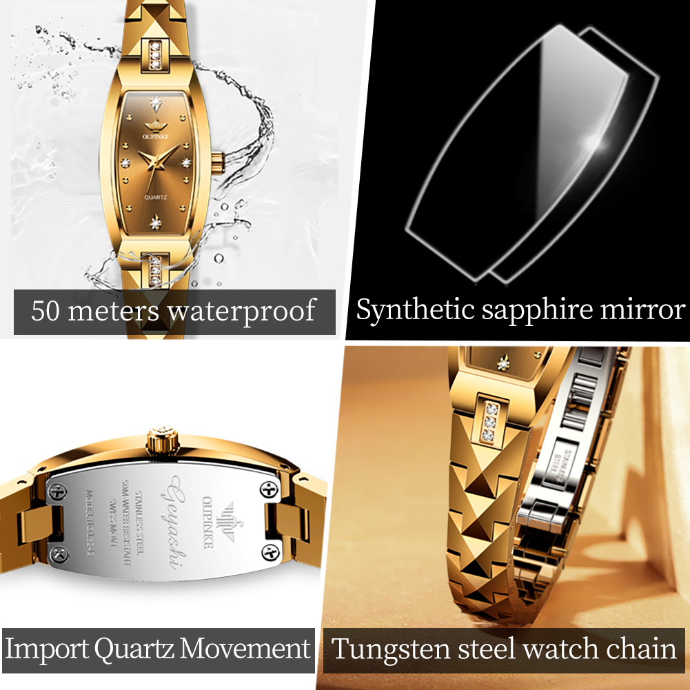 OUPINKE 3242 Szwajcarski Zegar – Jewelry Diamond Watches recenzja i cena