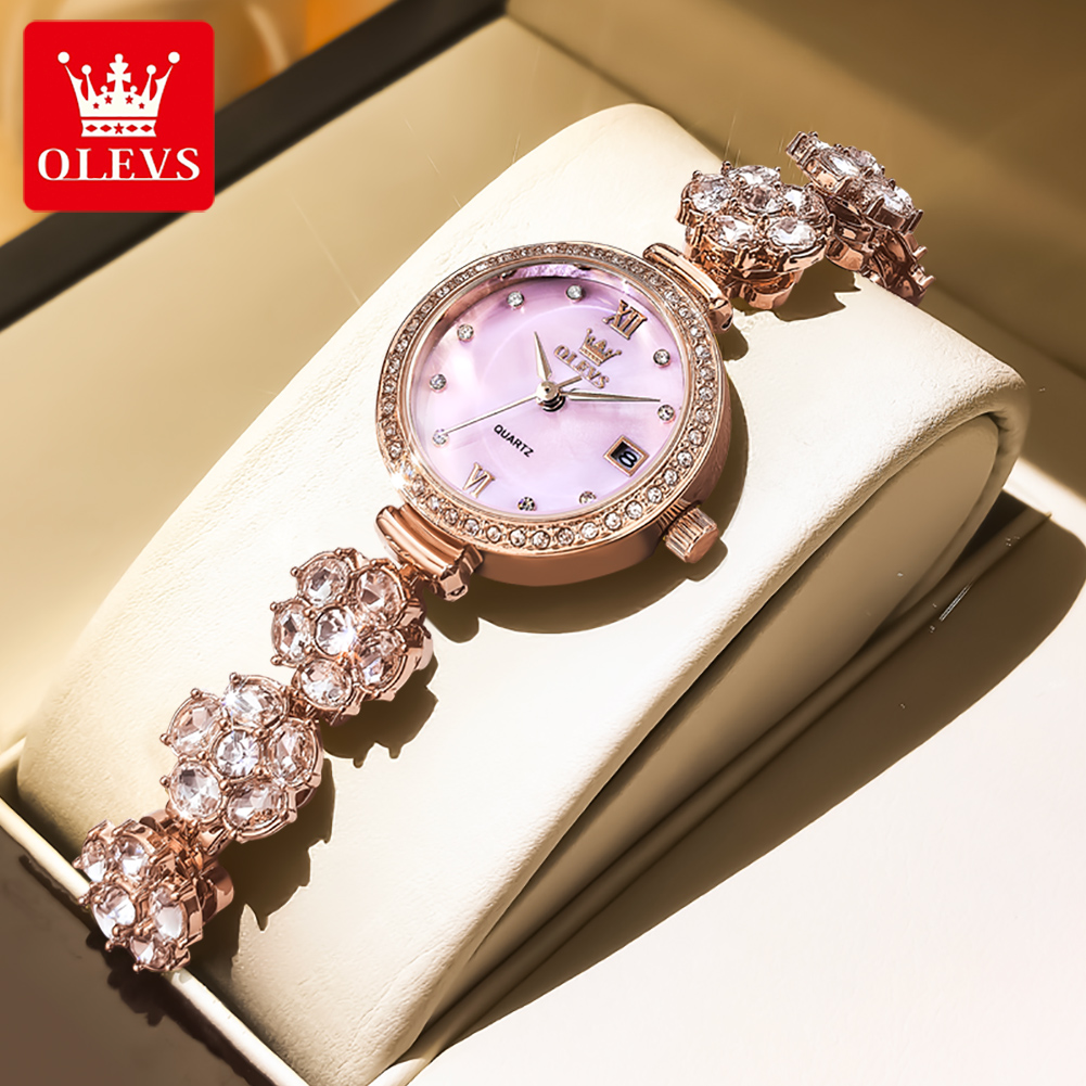 OLEVS Zegarki Nowe 5638 Zegark – Jewelry Diamond Watches recenzja i cena