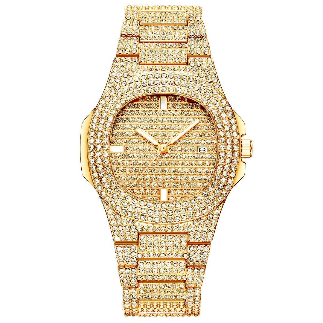 1 szt. Popularny hip-hopowy pe – Jewelry Diamond Watches recenzja i cena