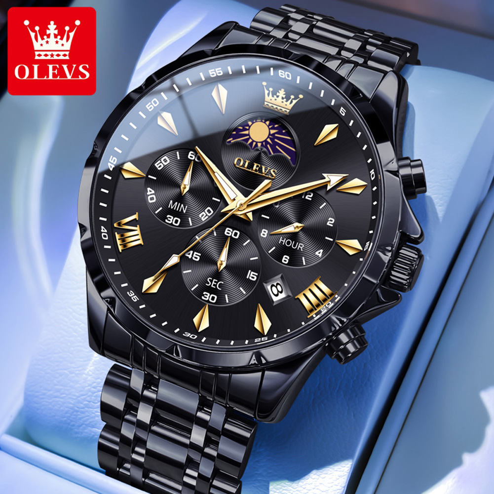 Zegarek męski OLEVS 3653 z kal – Jewelry Inspired Watches recenzja i cena