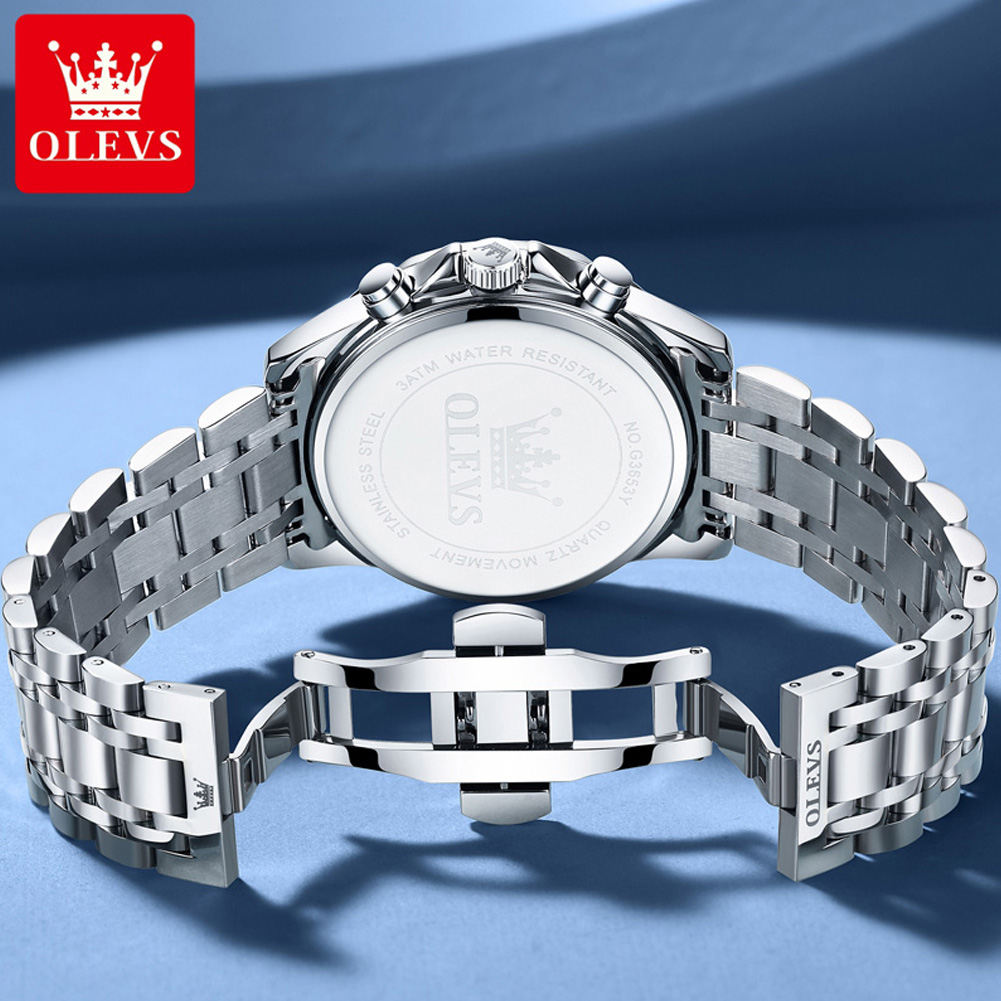 Zegarek męski OLEVS 3653 z kal – Jewelry Inspired Watches recenzja i cena