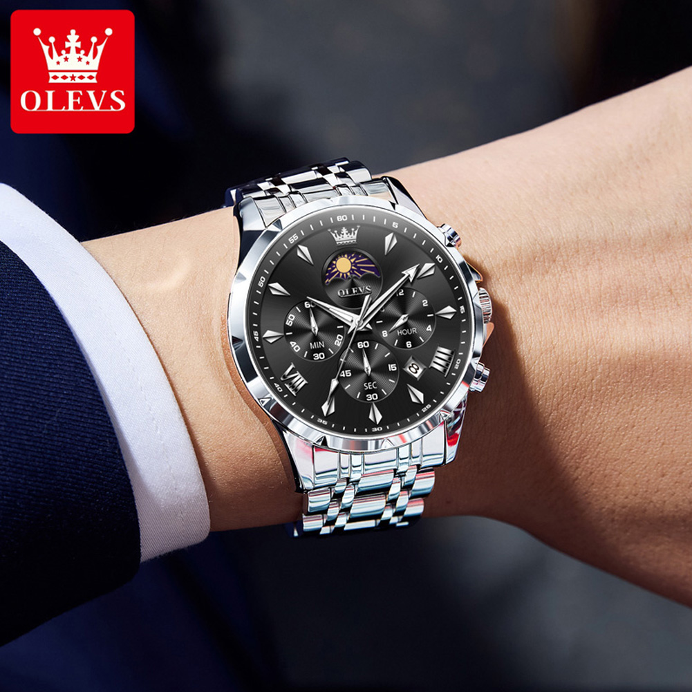 Zegarek męski OLEVS 3653 z kal – Jewelry Inspired Watches recenzja i cena