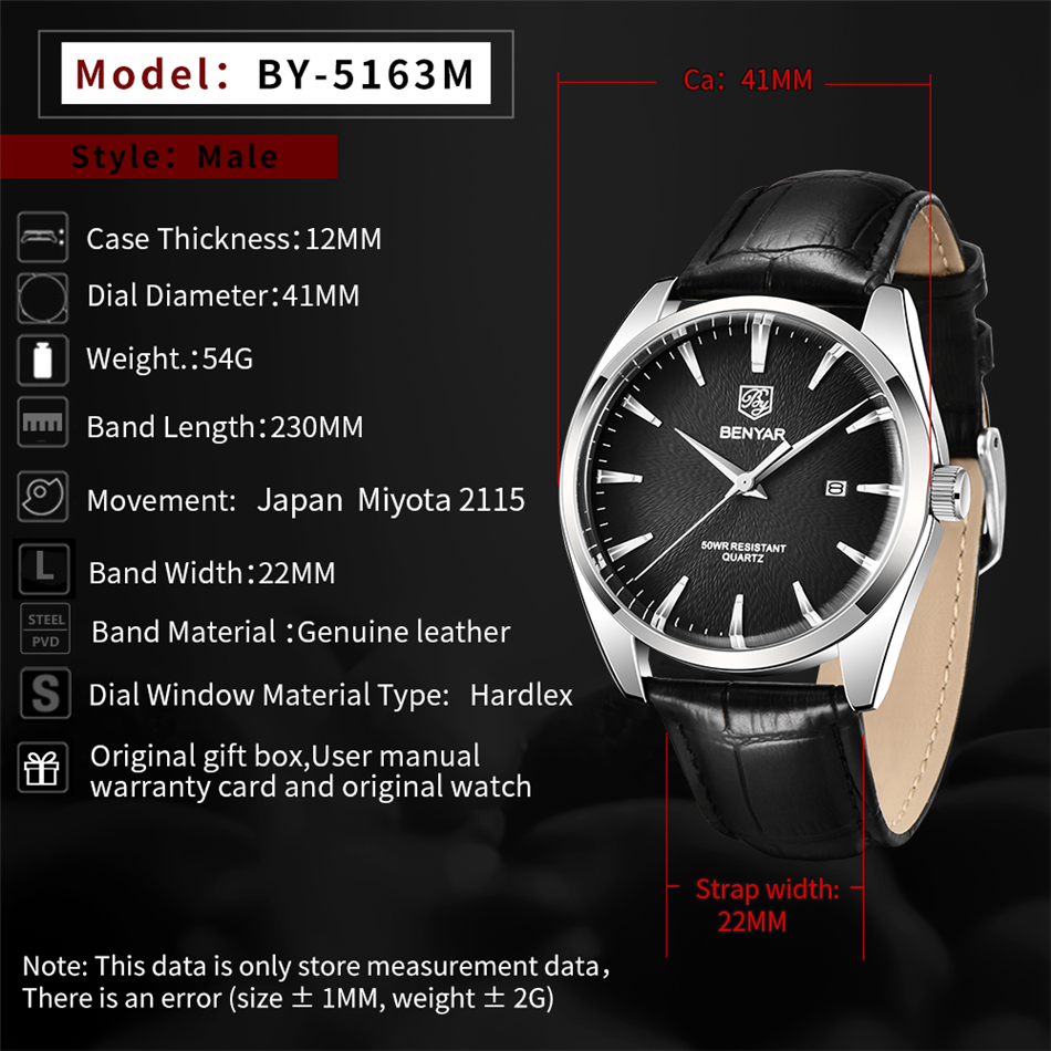 Benyar 5163 Luksusowe zegarki  – Jewelry Inspired Watches recenzja i cena