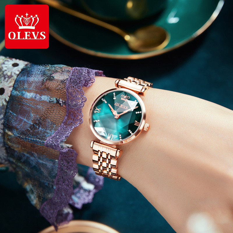 OLEVS nowe damskie luksusowe z – Jewelry Diamond Watches recenzja i cena