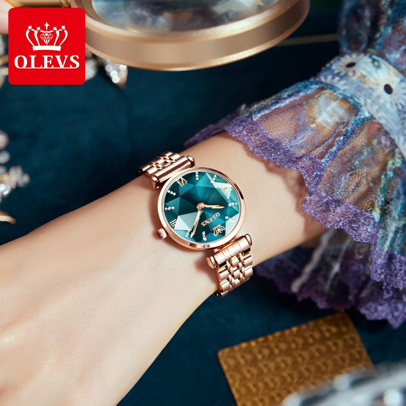 OLEVS nowe damskie luksusowe z – Jewelry Diamond Watches recenzja i cena