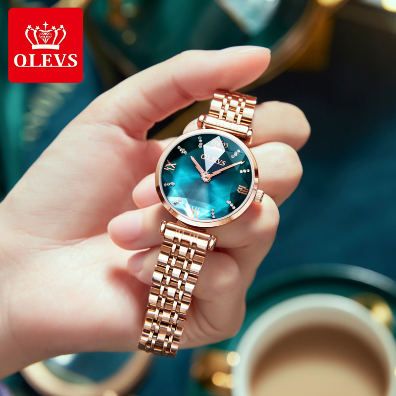 OLEVS nowe damskie luksusowe z – Jewelry Diamond Watches recenzja i cena
