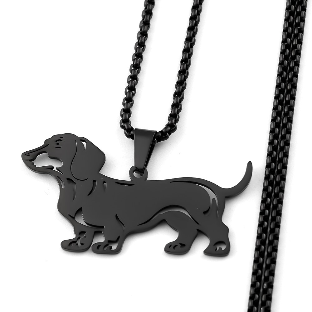 Naszyjnik z zawieszką w kształ – Mens Dog Tag Necklace recenzja i cena