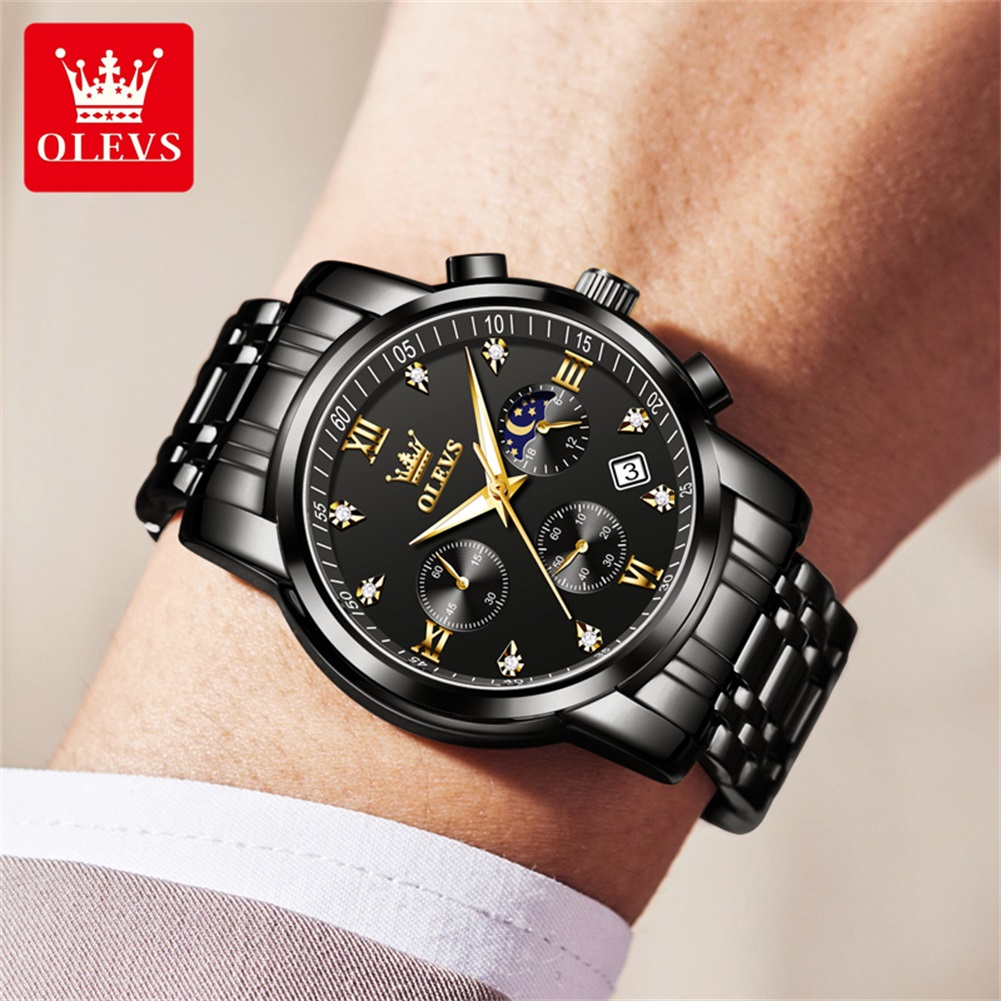OLEVS Popularne męskie zegarki – Jewelry Inspired Watches recenzja i cena