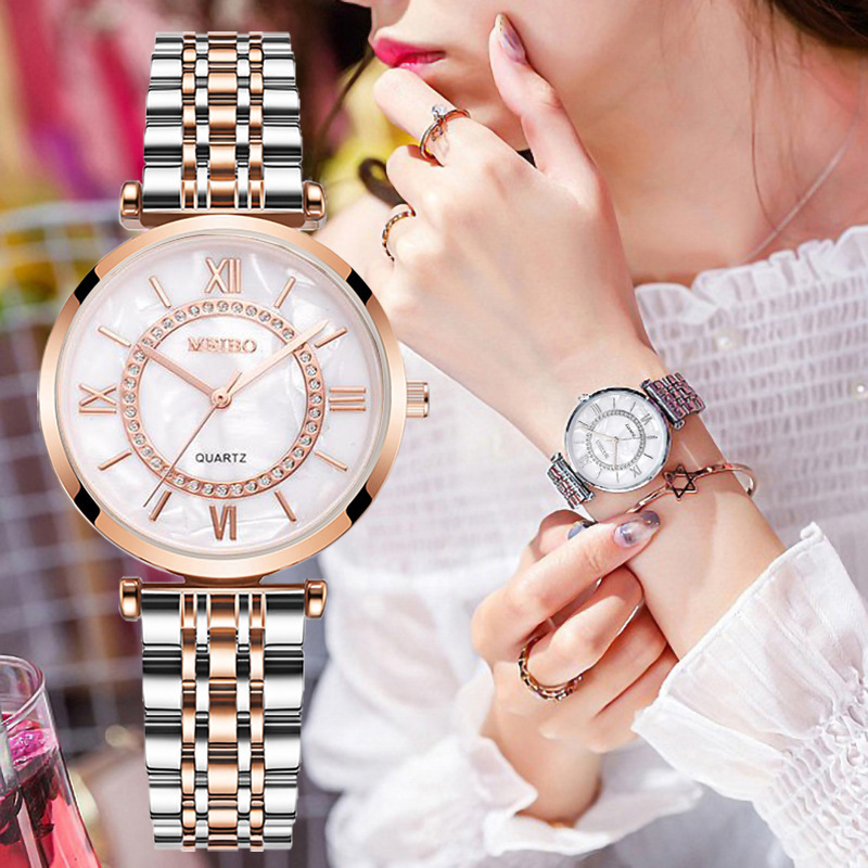 Luksusowe kryształowe damskie  – Jewelry Diamond Watches recenzja i cena