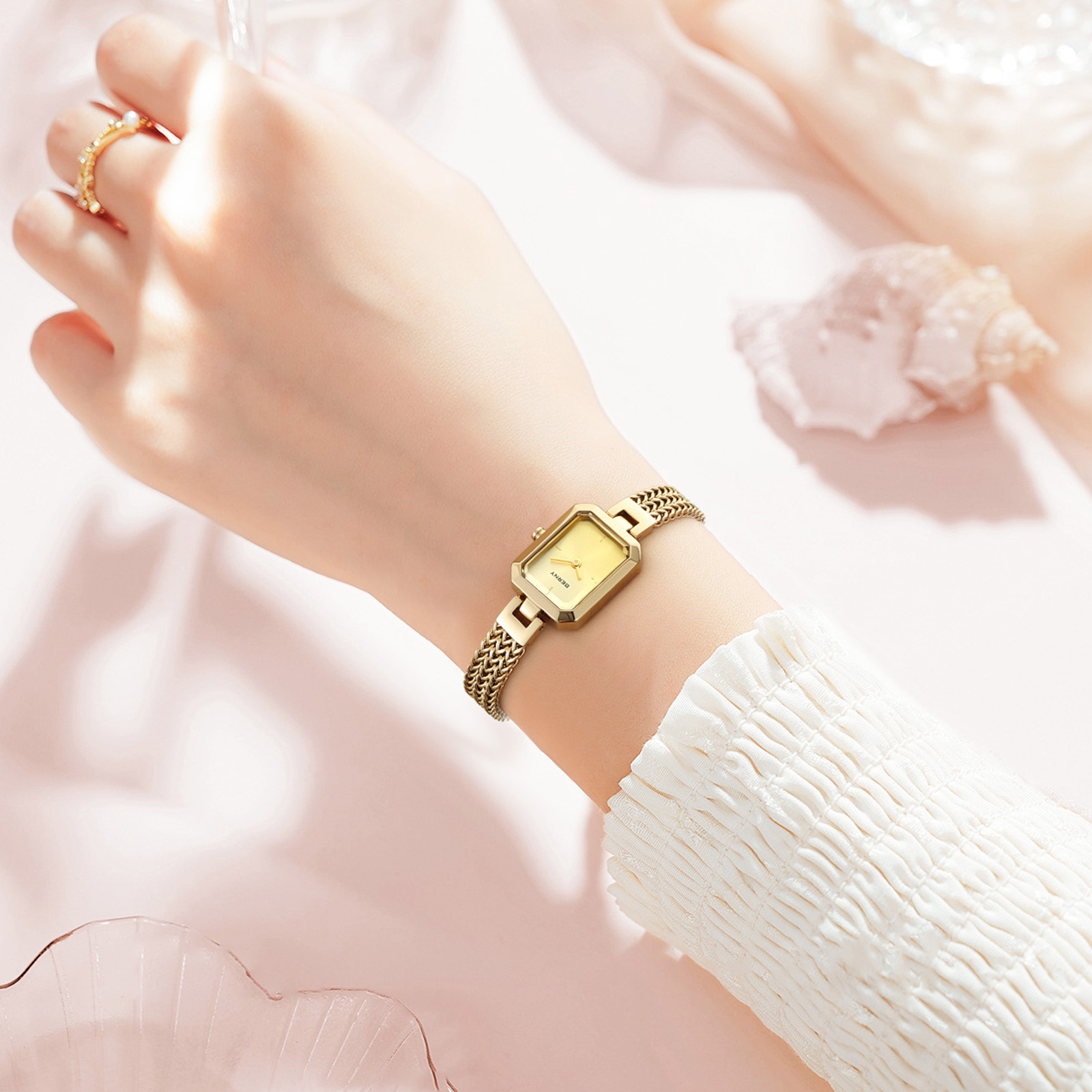 BERNY złoty zegarek dla kobiet – Mystery Jewelry Jar Watches recenzja i cena