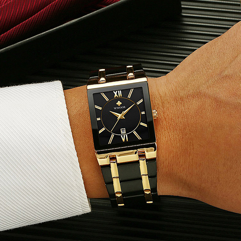 WWOOR marka luksusowa złota br – Jewelry Inspired Watches recenzja i cena