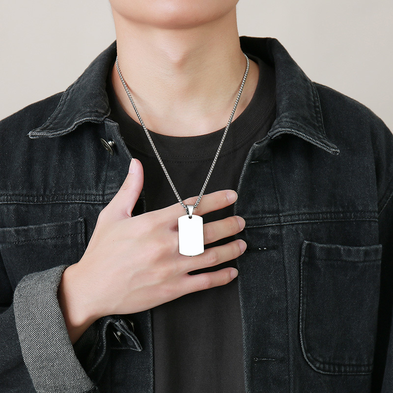 Vnox Men Dog Tag Container Nas – Mens Dog Tag Necklace recenzja i cena